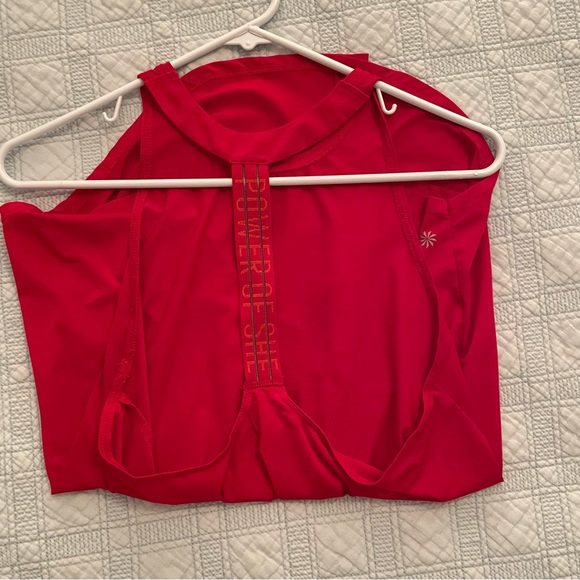 Athleta “Power of She” racer back tank top (women’s size small) - Picture 3 of 8